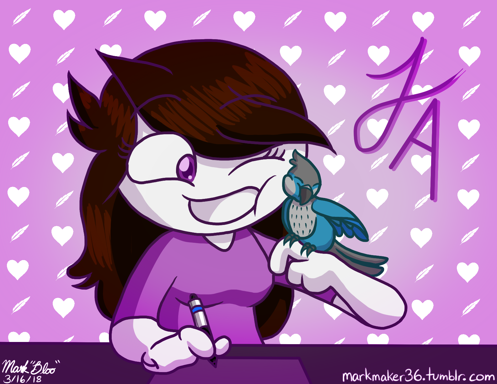 Jaiden Animations + Ari by MarkMaker36 on DeviantArt