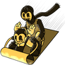Bendy and Sammy in: ''Sled Day''