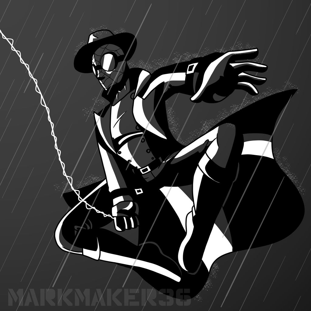 Spider Noir by MarkMaker36 on DeviantArt