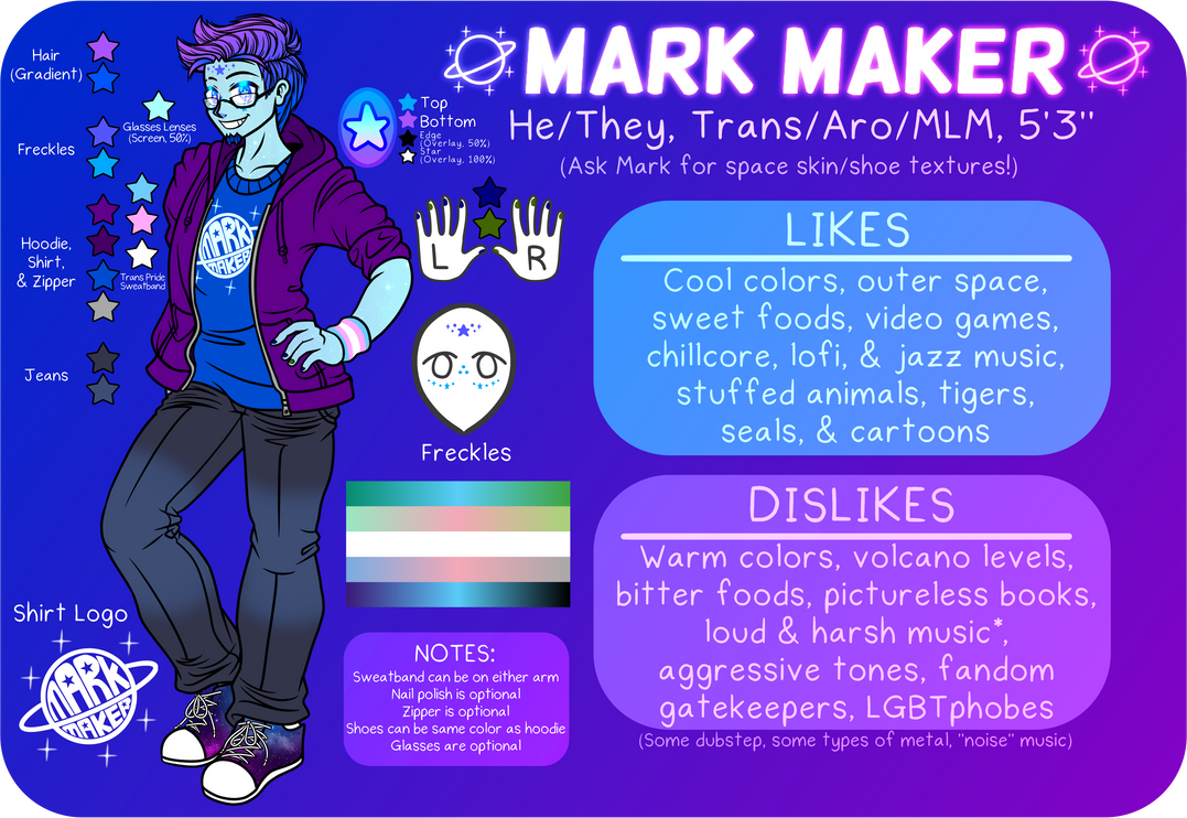 Mark Maker Spacesona Ref Sheet