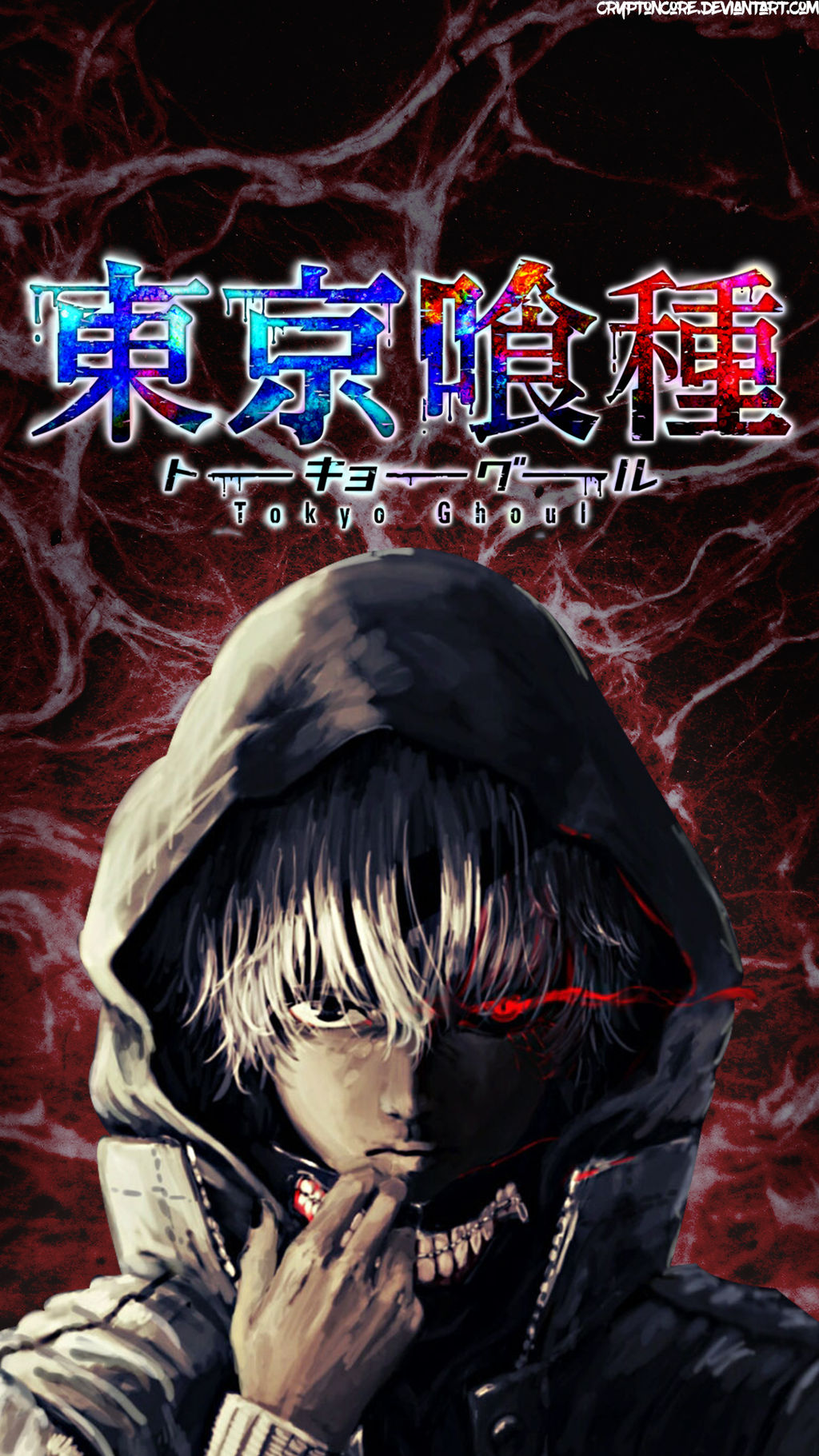 Tokyo Ghoul wallpaper phone variant by Cryptoncore on DeviantArt