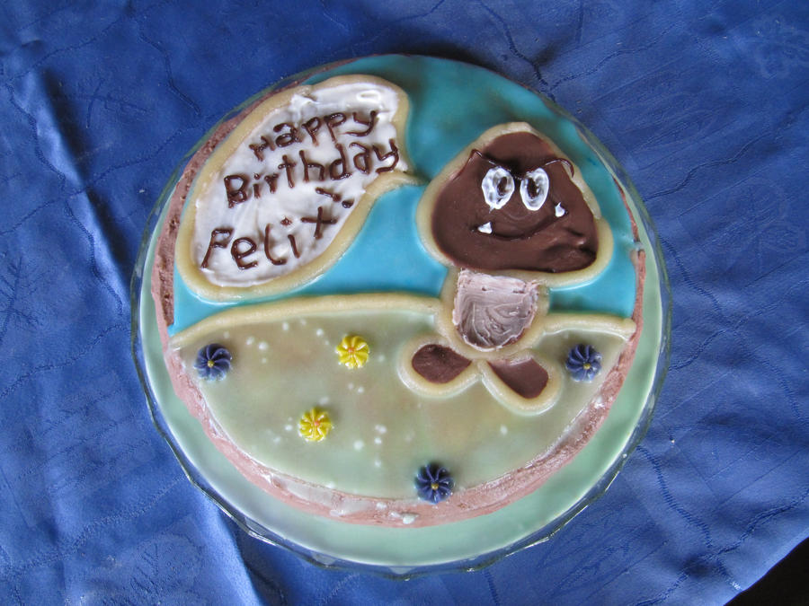 Goomba Birthday Cake by DieFlotteFrikadelle on DeviantArt