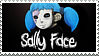 Sally Face stamp by SJ-Draws