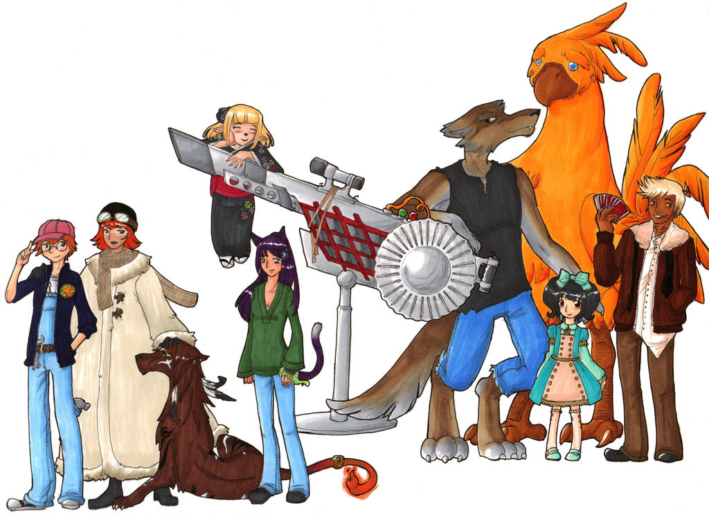 Commission: Final Fantasy RP by Desi-Designs on DeviantArt