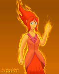 Flame Princess by Cybarii