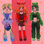 Power Puff Girls 90s Anime Style