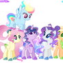 Mlp [Next Gen] Mane 6 Redesing