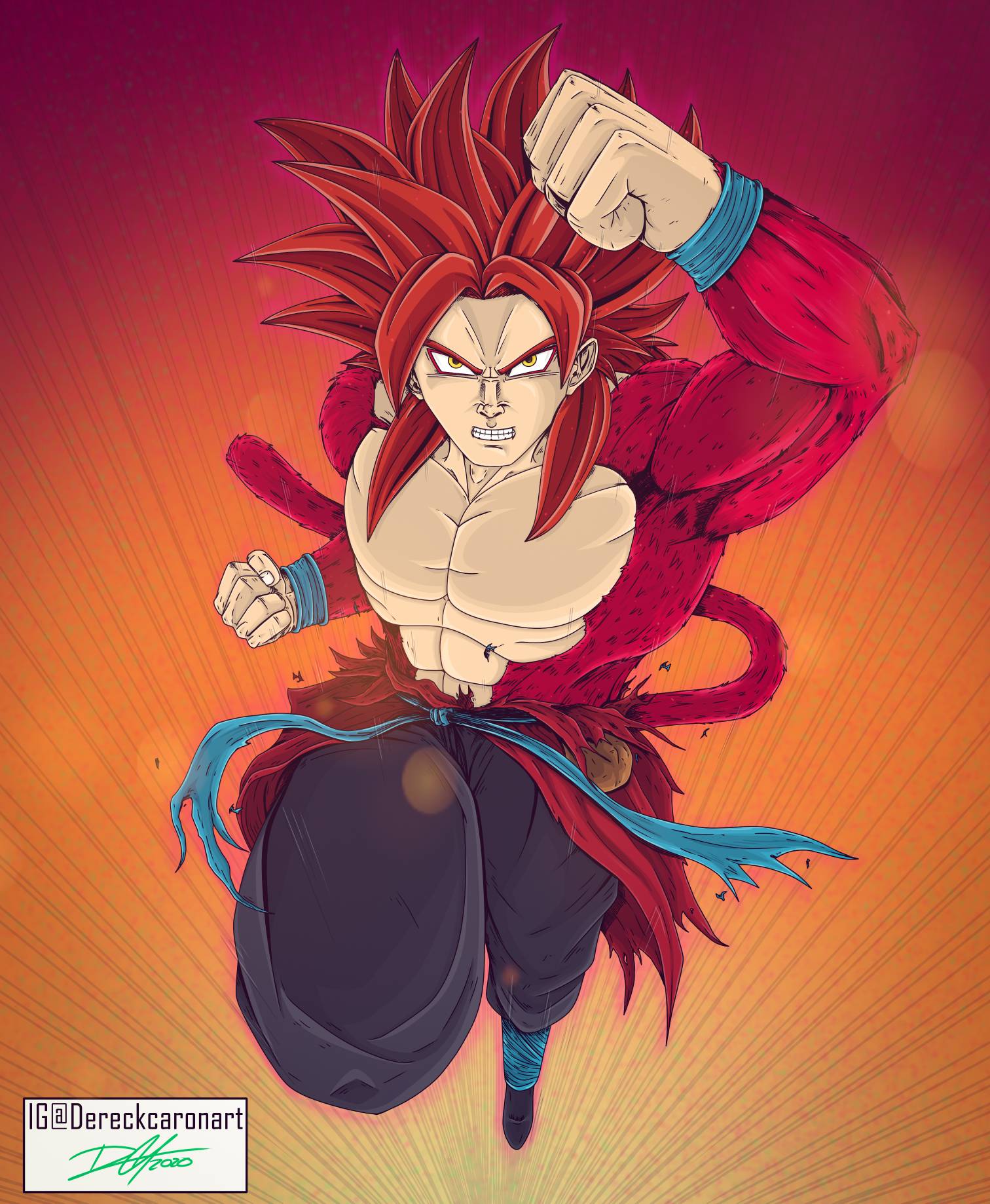 Xeno Goku SSJ4 Limit Breaker by Omarcupidi2007 on DeviantArt