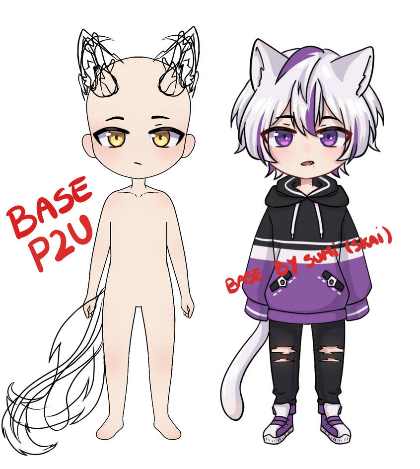 Baseasu2 Base P2u by Sumikailu-Adopts on DeviantArt