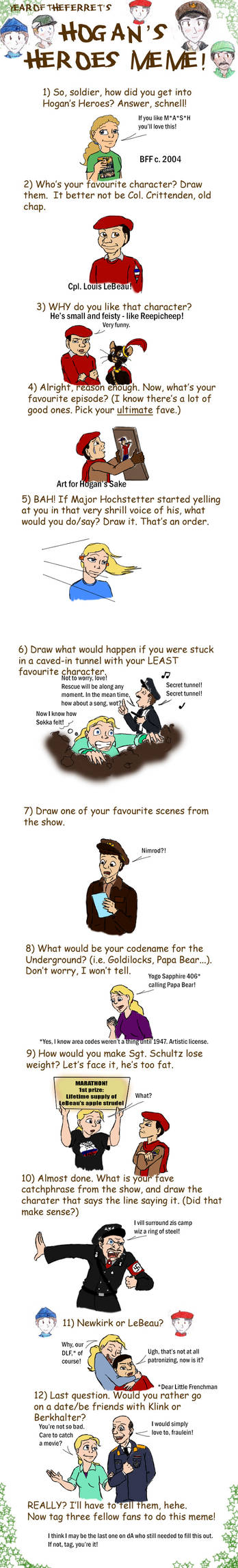 A Meme For Hogan S Heroes By Mountainlygon On Deviantart A Meme For Hogan S Heroes By Mountainlygon On Deviantart