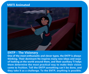 Disney ENTP - Fa Mulan