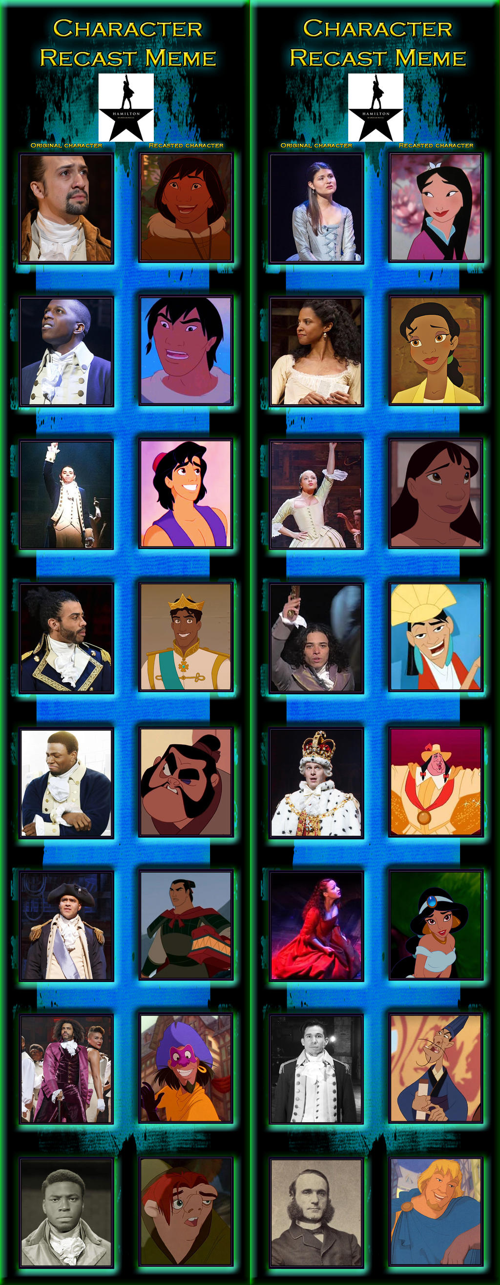 Hamilton Matching Profiles Disney's Hamilton by MountainLygon on DeviantArt