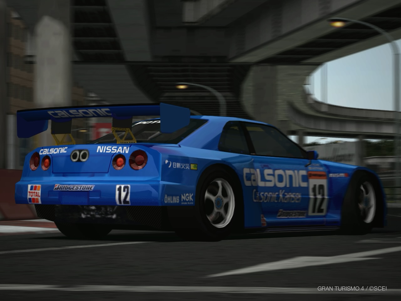 GT4 Nissan CALSONIC SKYLINE (JGTC) '00