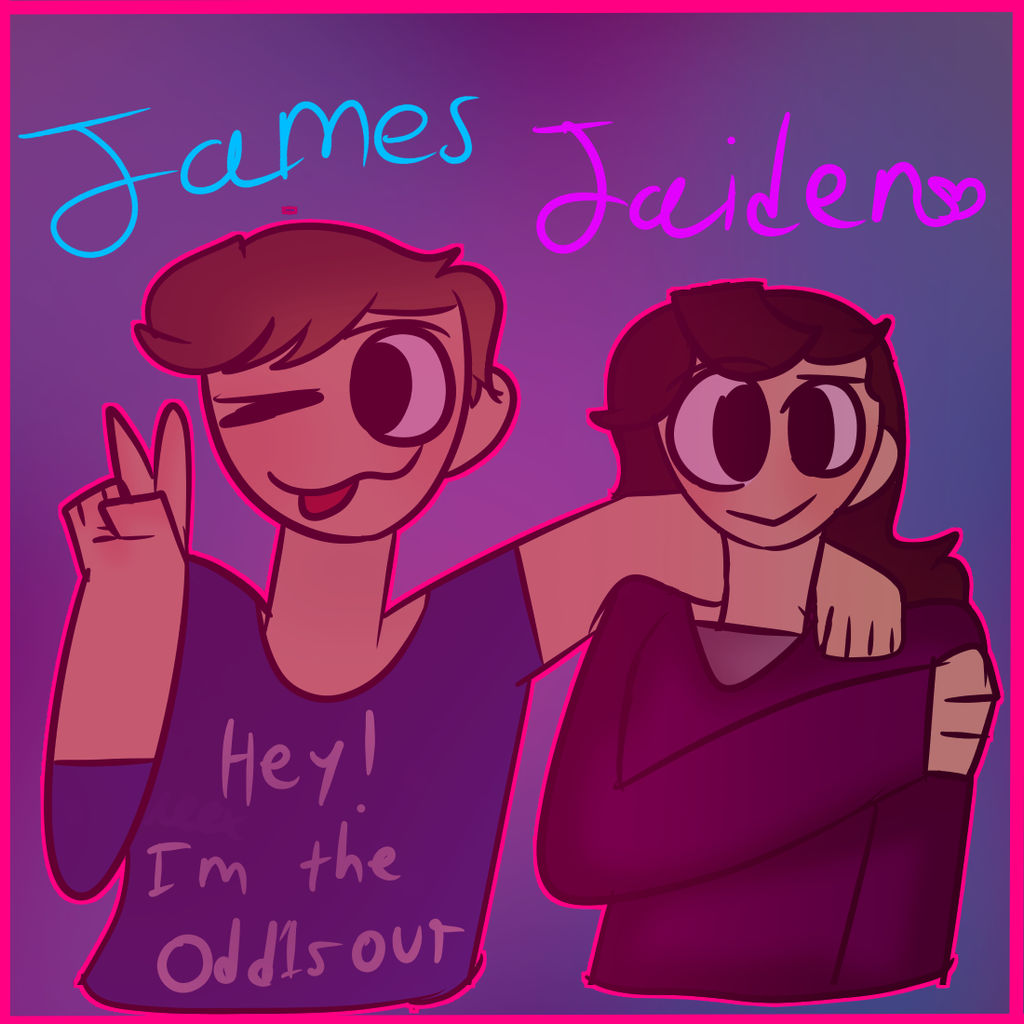 Jaiden animations and theodd1sout by Alektries on DeviantArt