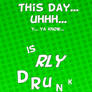 Game Grumps St. Patrick's Day Card - is rly drunk