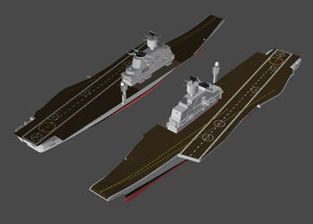 IND - INS Vikramaditya (SketchUp)