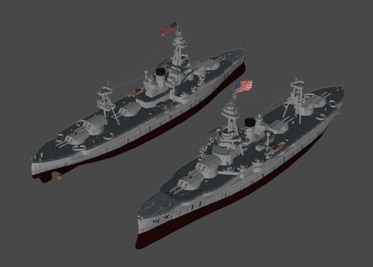Usn New York Class Battleship Sh5 By Digitalexplorations On Deviantart