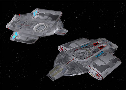 Federation - Defiant class starship (SFC3)