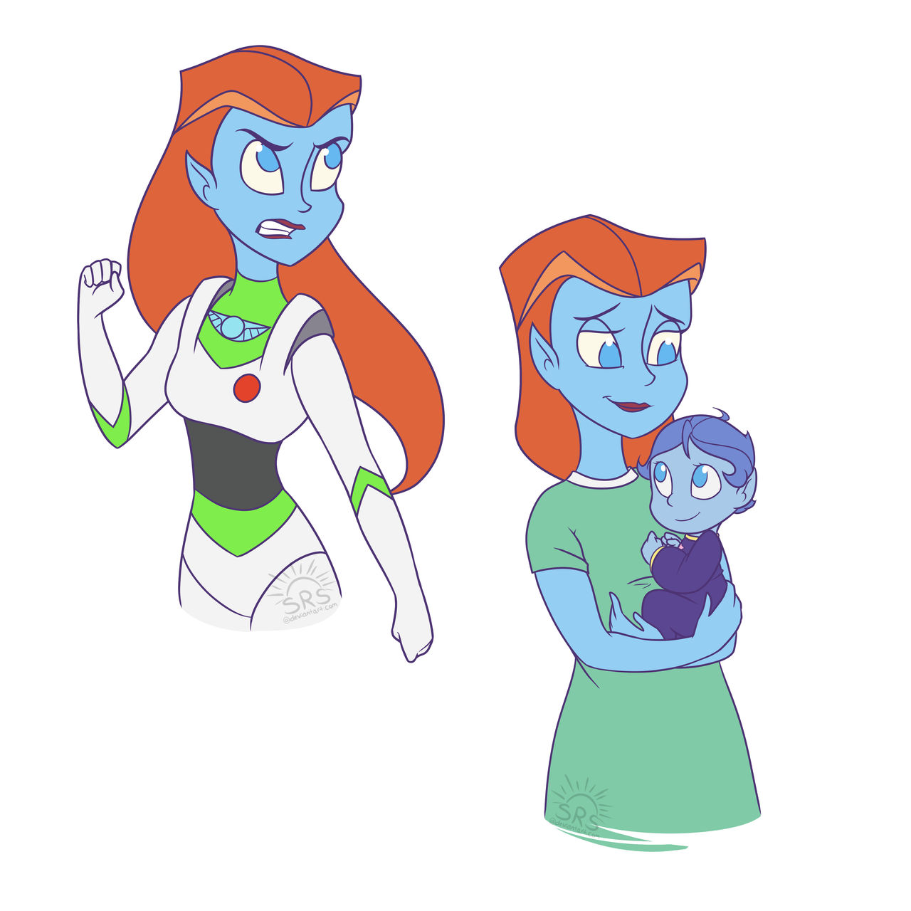 Mira Ranger BLoSC: Mira Ranger And Mom by SilentRosySunrise on DeviantArt