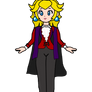 Peach - 3rd Doctor (Cloak + Ponytail)