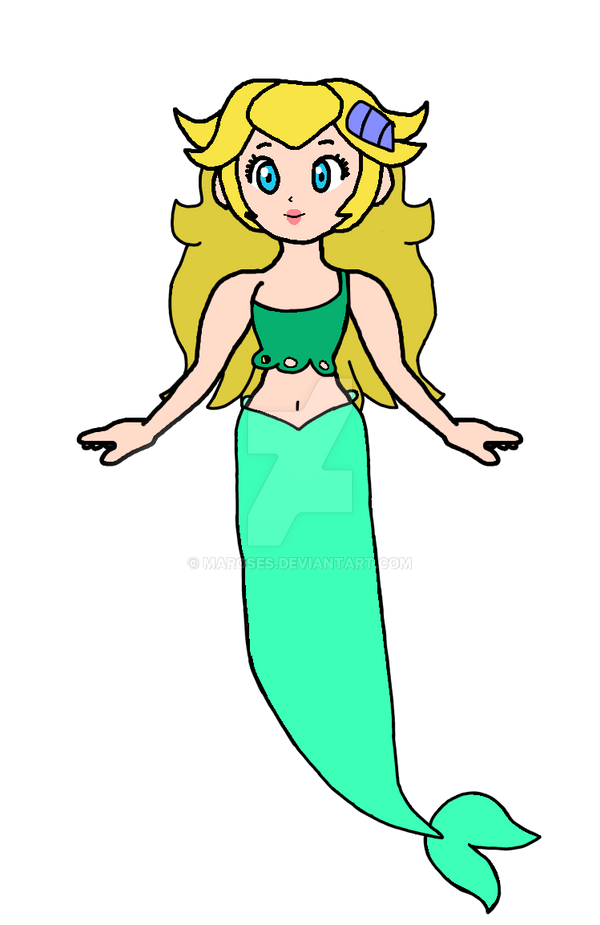 Peach - Shell Mermaid Princess by MaRoses on DeviantArt