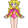Peach - Leotard Custom Outfit
