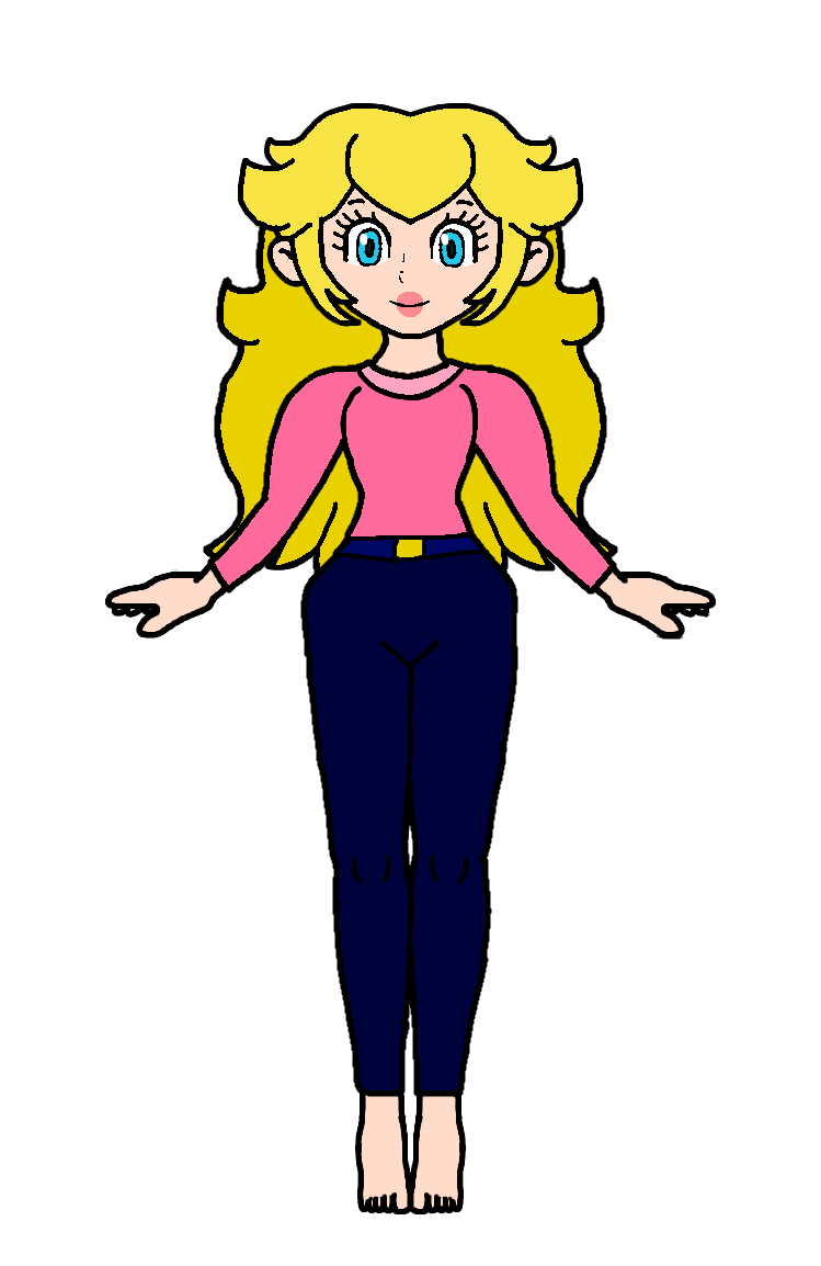 Peach - Casual (Outfit #1)