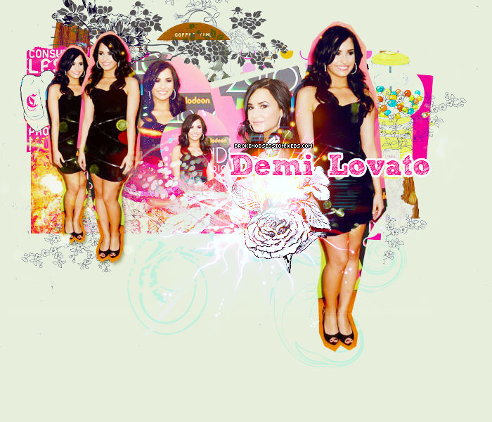 Demi Lovato Layout