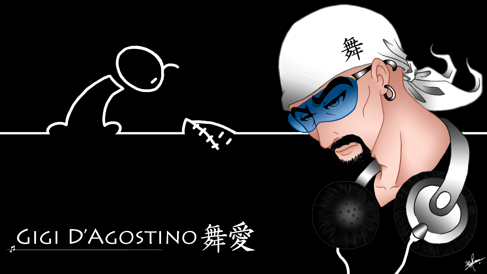 DJ Gigi D'Agostino (wallpaper)