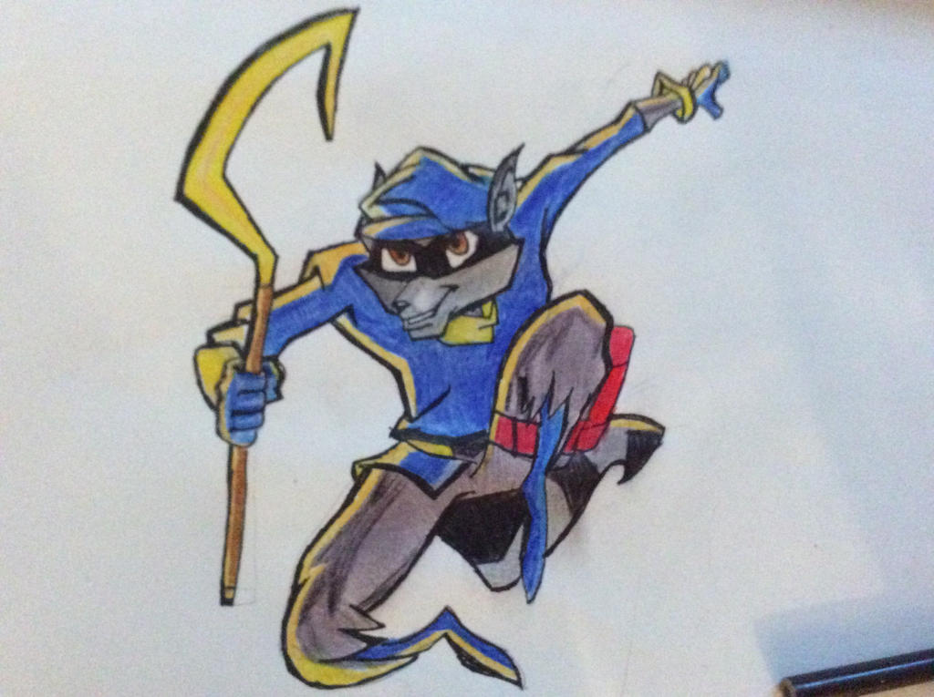 Sly Drawing Sly cooper Drawing by: Belkasky by Belkasky on DeviantArt