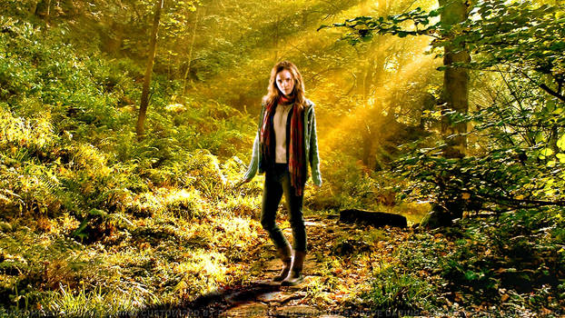 Emma Watson Hermione in the Forest