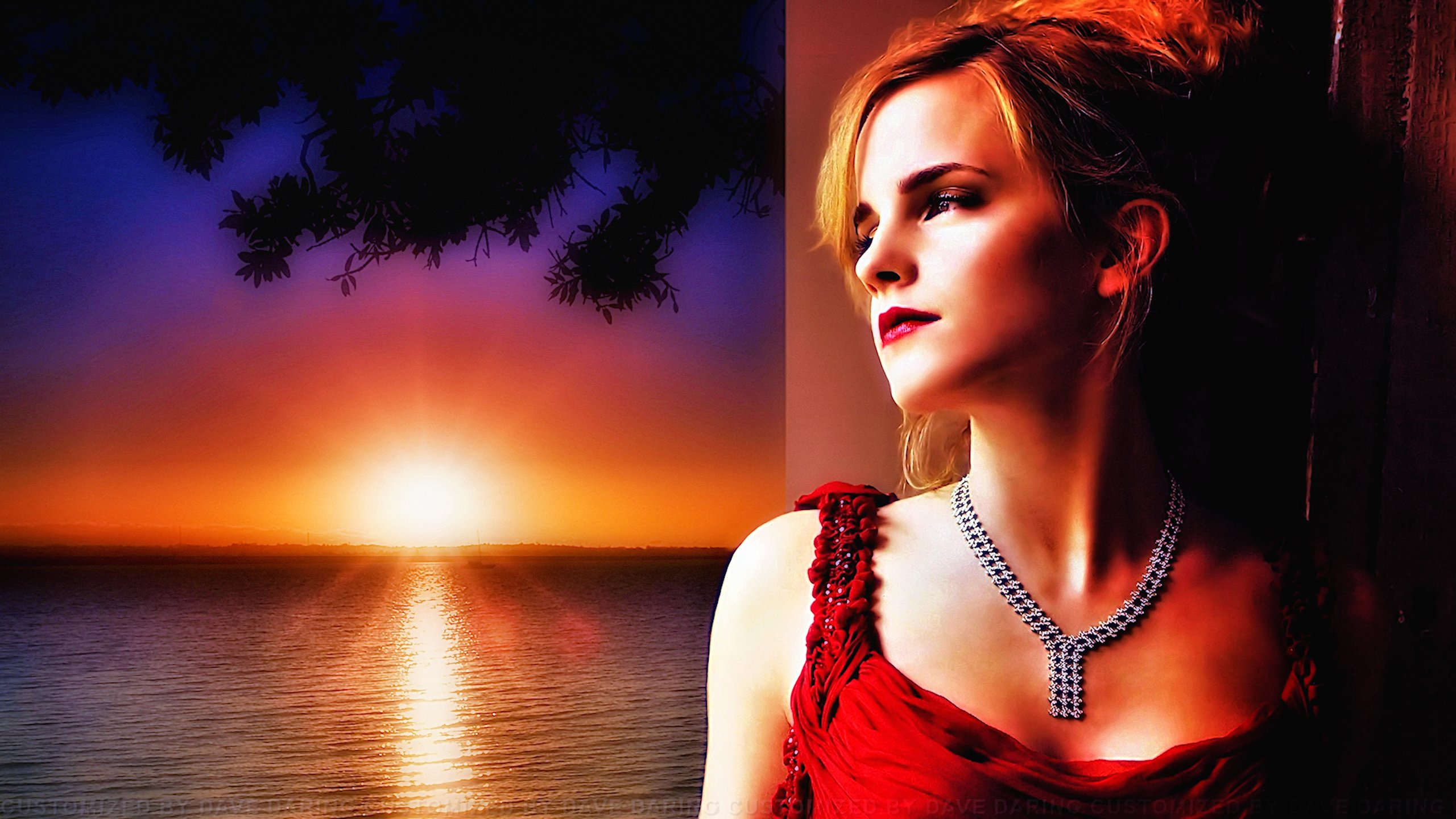 Emma Watson Sun in her eyes