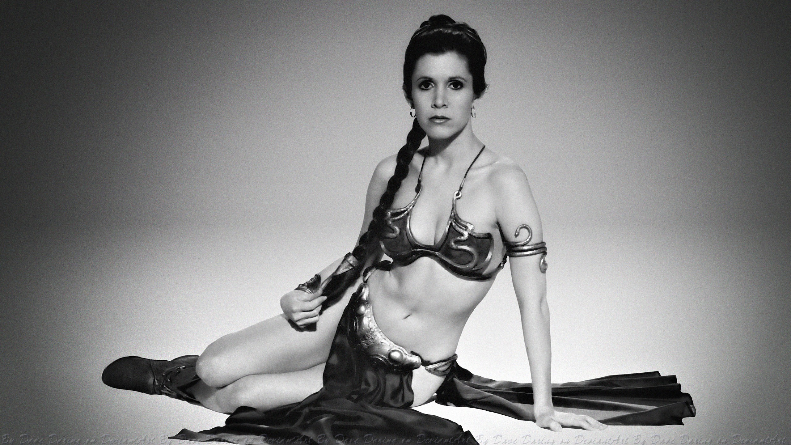 Carrie Fisher Slave Girl Princess VII