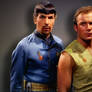 Spock and Kirk Mirror Mirror