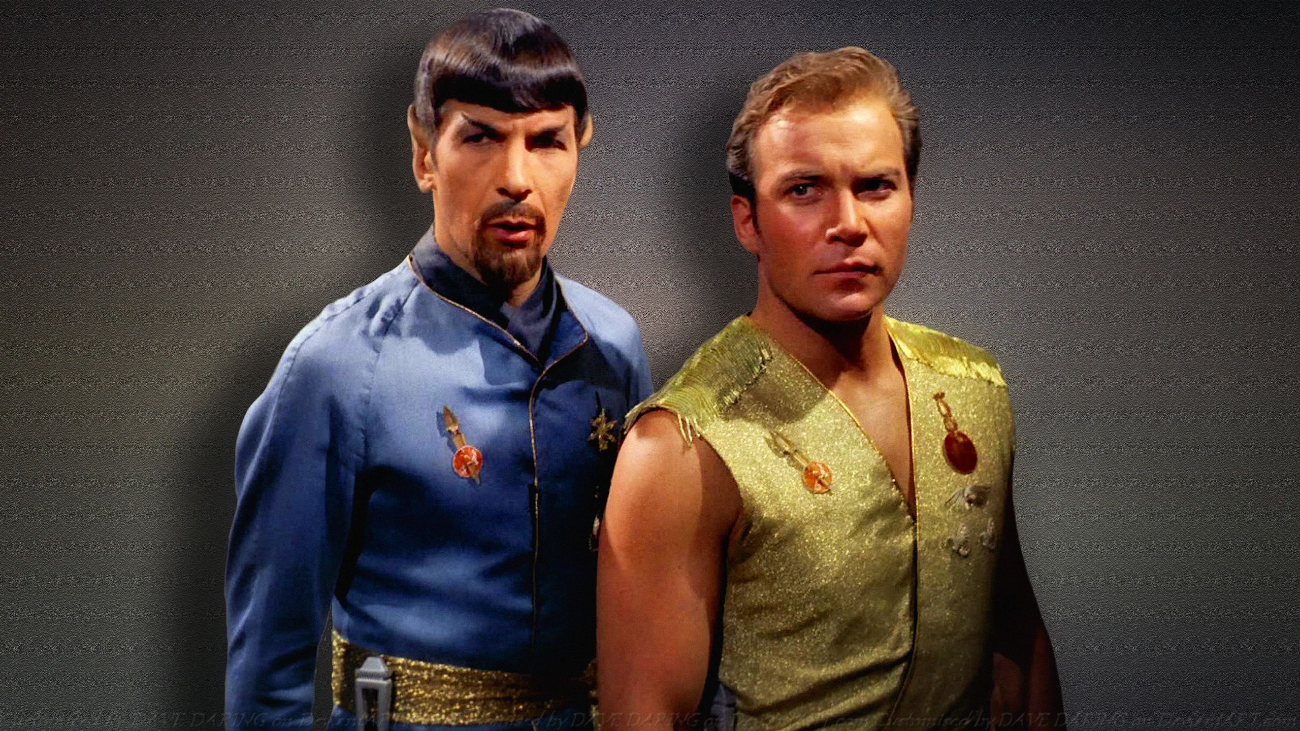 Spock and Kirk Mirror Mirror