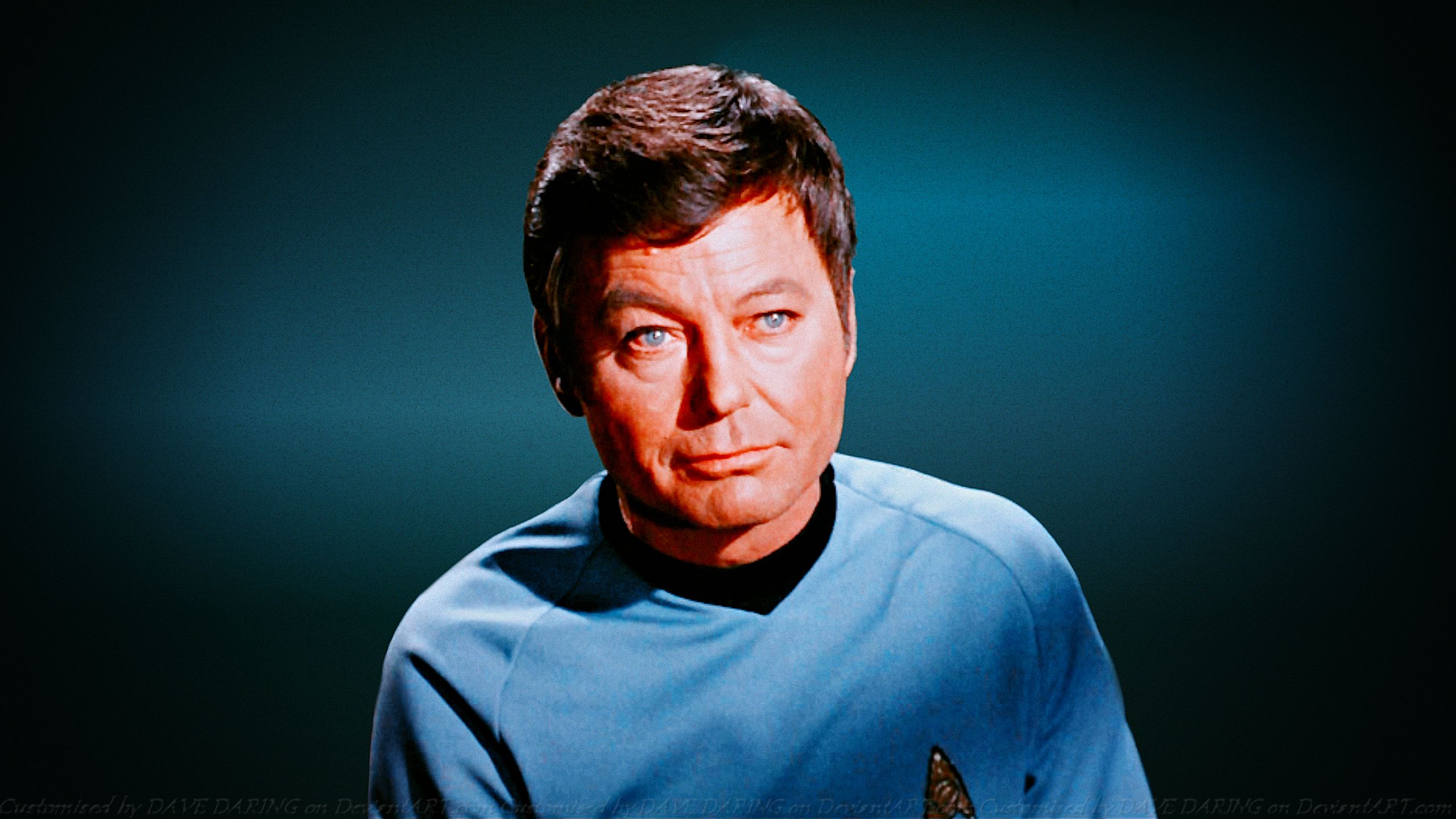 DeForest Kelley McCoy X