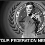 William Shatner THE FEDERATION NEEDS YOU