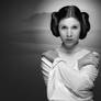 Carrie Fisher Princess Leia XLIII paint