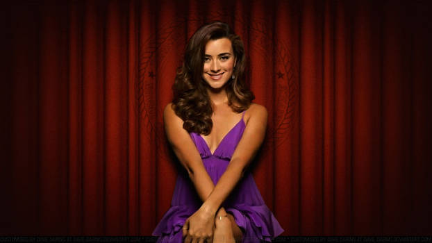 cote de pablo purple dress Cote de Pablo's Emotional NCIS Moment