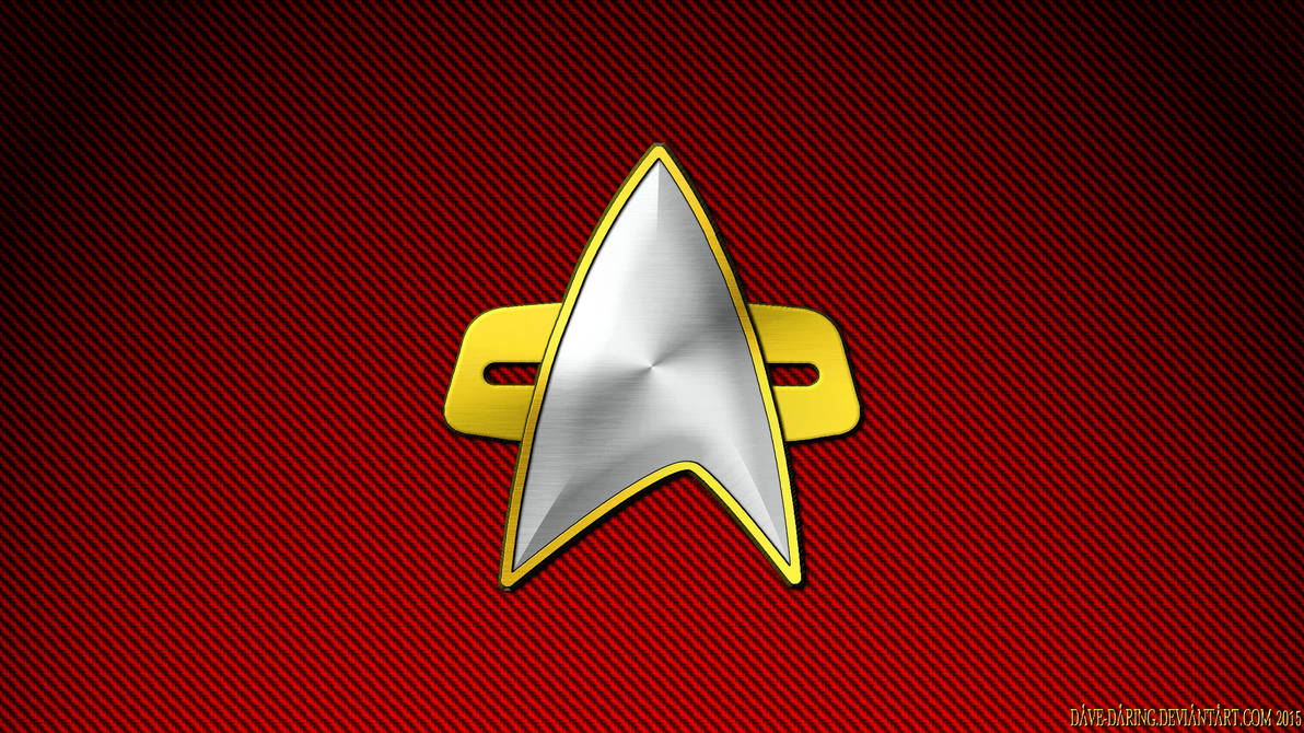 Comm Badge II Operations Red by DaveDaring on DeviantArt