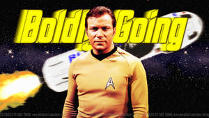 William Shatner Boldly Blue-ing