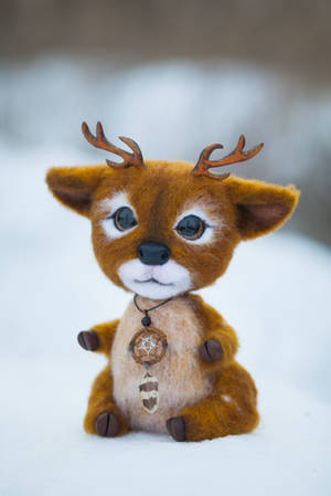 Deer named Elian by Lyntoys