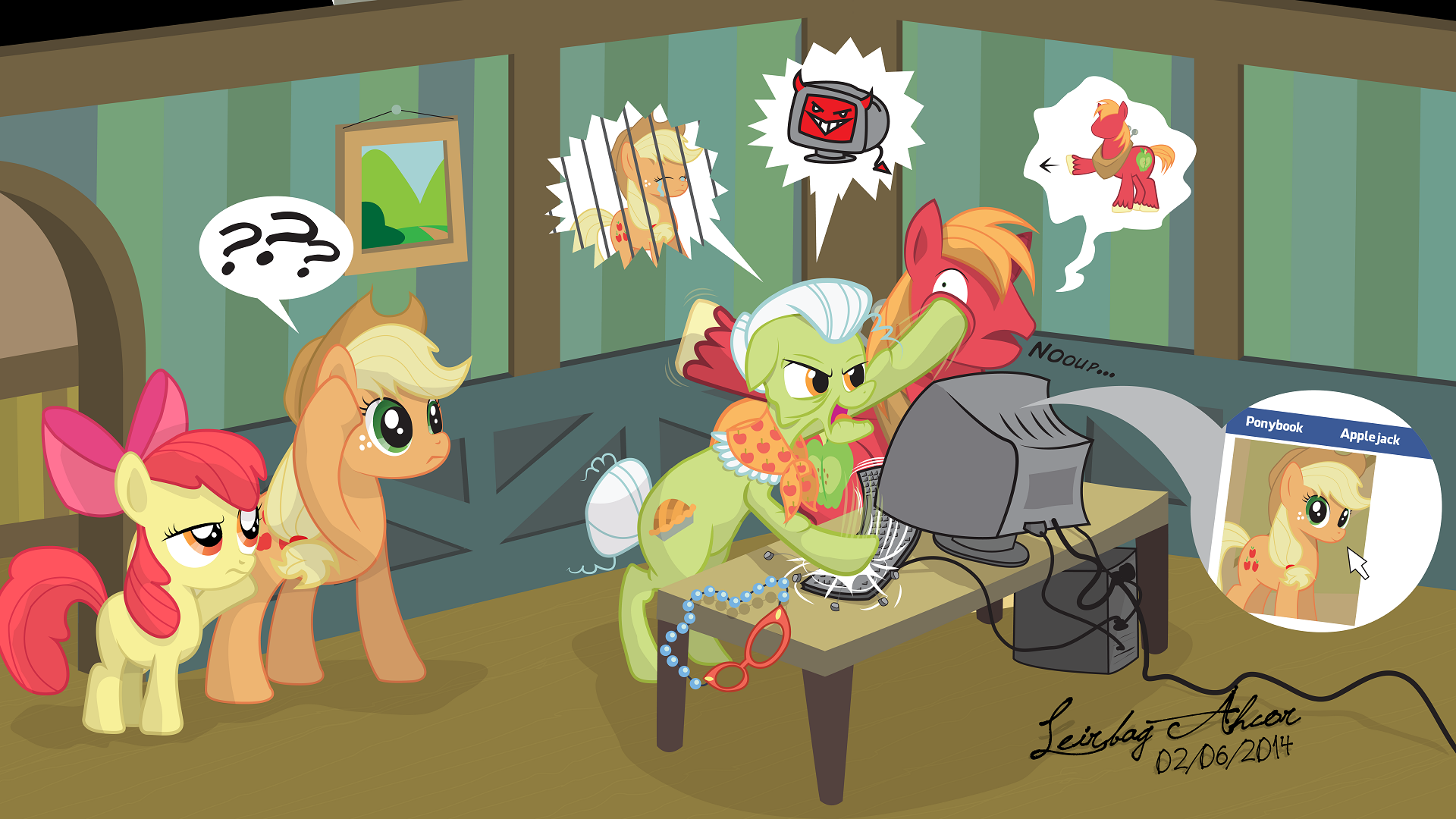 A little misunderstanding by LeirbagAhcor