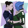 Shepard and Liara