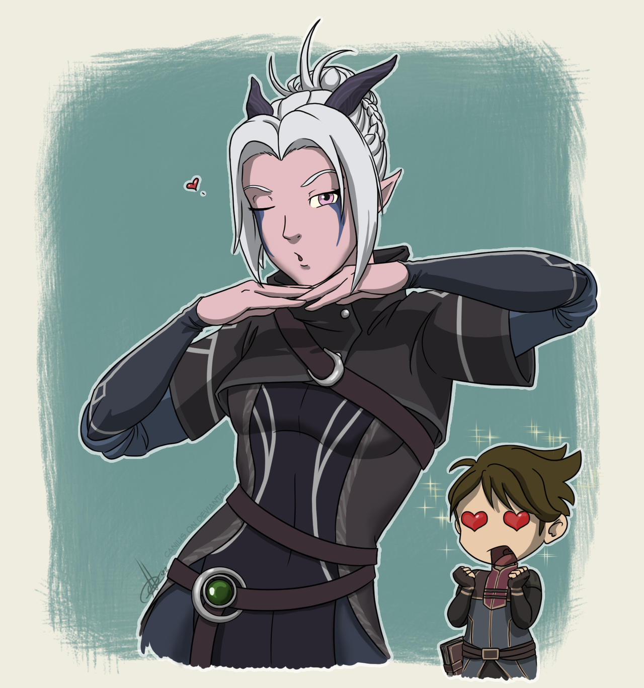 Rayla's New Look by canius on DeviantArt