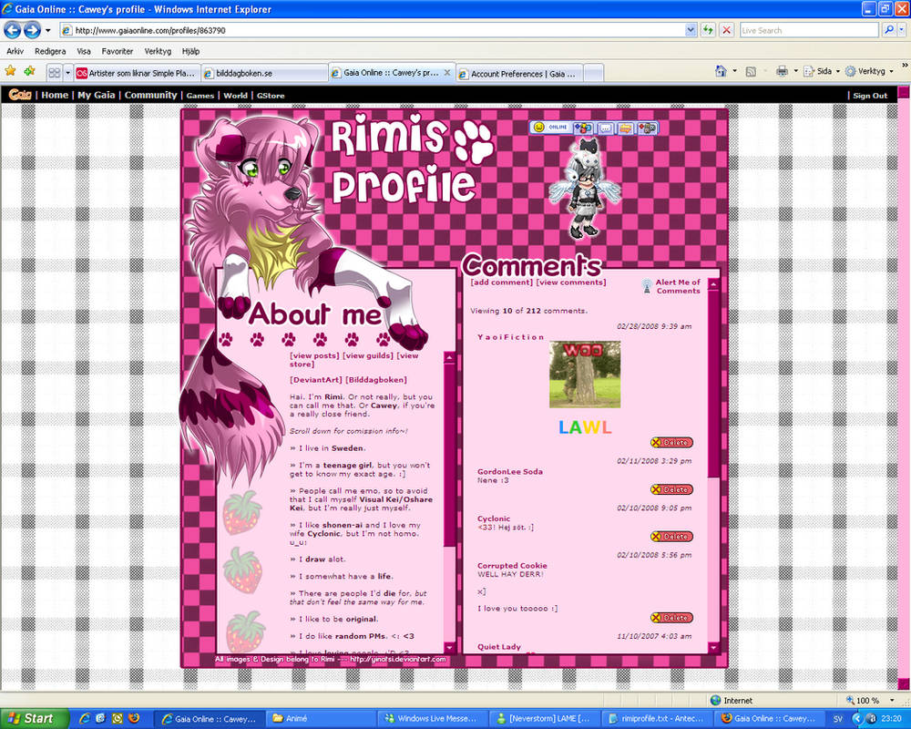 Gaiaonline Profile by Yinatsi on DeviantArt