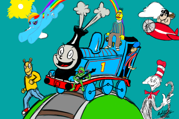 Childhood Collision - Thomas and Friends