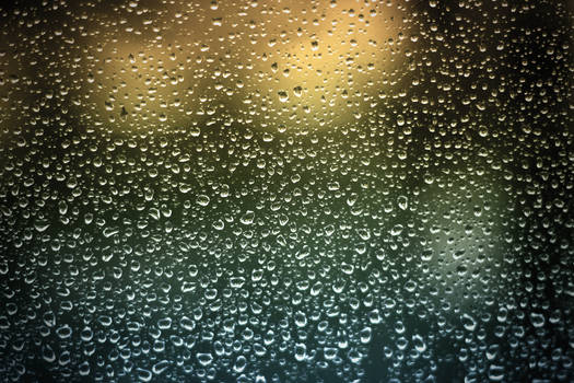 Window Water Drops