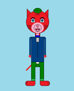 Devib Rue Cat Devin the Red Cat by ToonTopiaWorld35 on DeviantArt