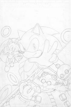 Sonic The Hedgehog FCBD 2016 - Pencil